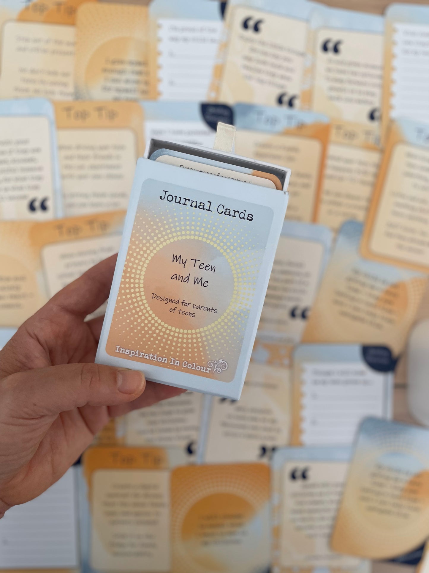My Teen and Me Journal Cards – conversation and reflection cards supporting parents of teens