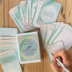 Guided journaling prompts and affirmations, thoughtful self-care gift