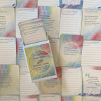 Guided journal cards for women after divorce or separation
